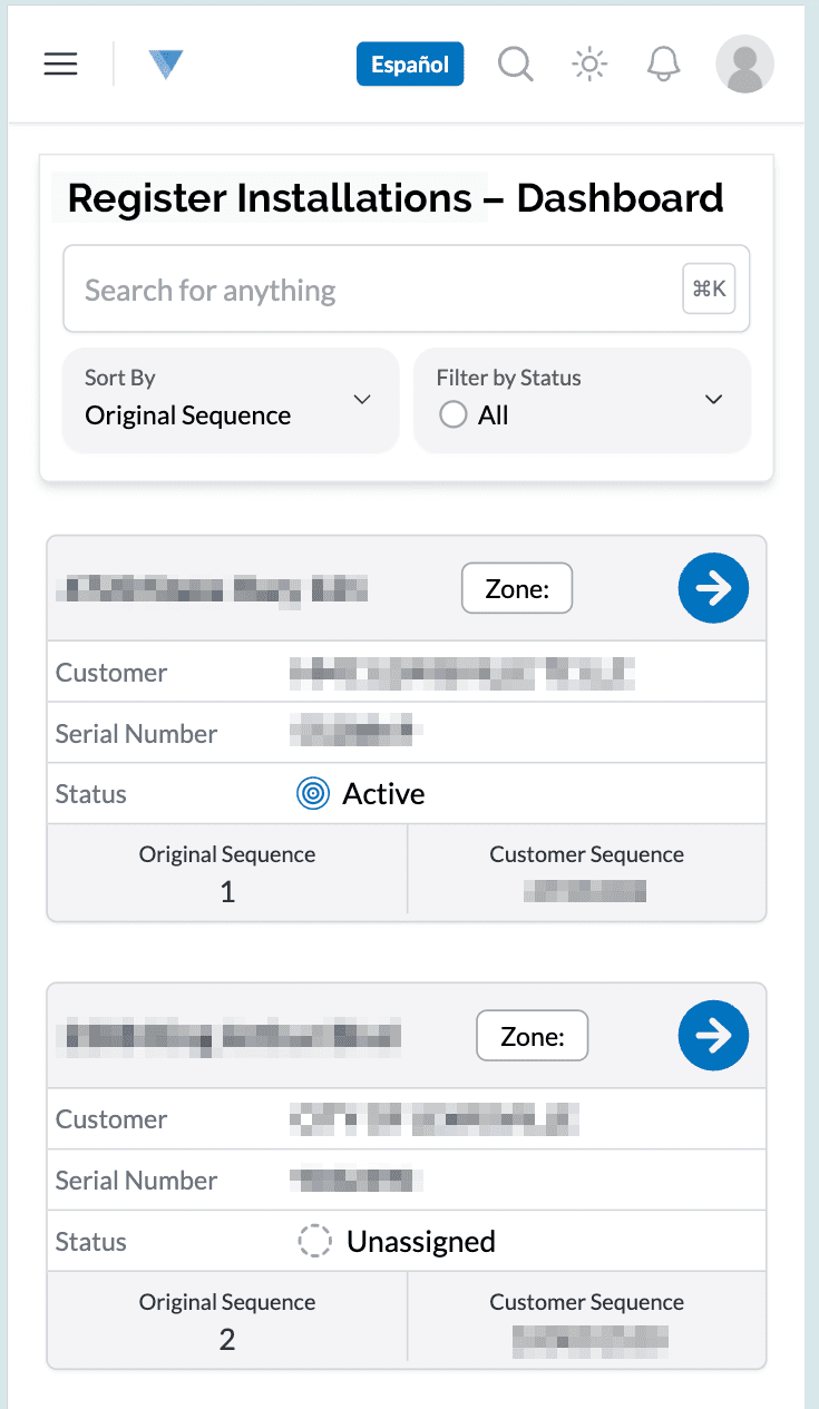 HP Solve Meter Installation Dashboard