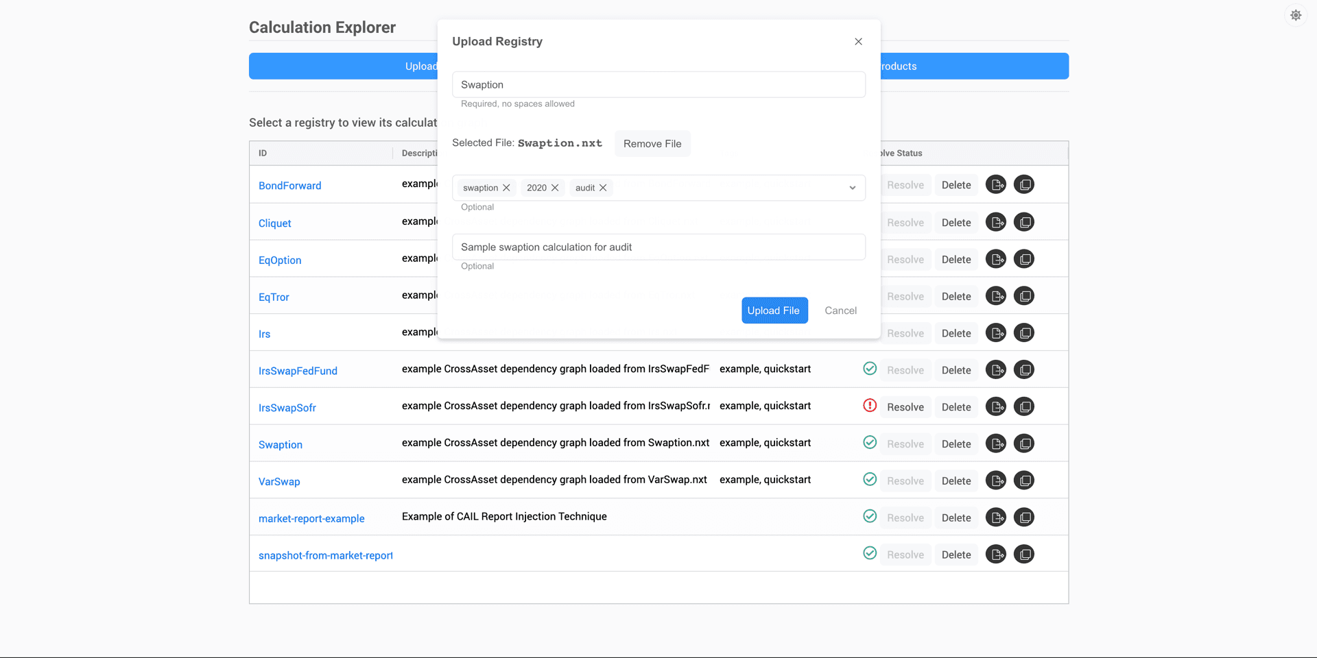 Enterprise Financial Application